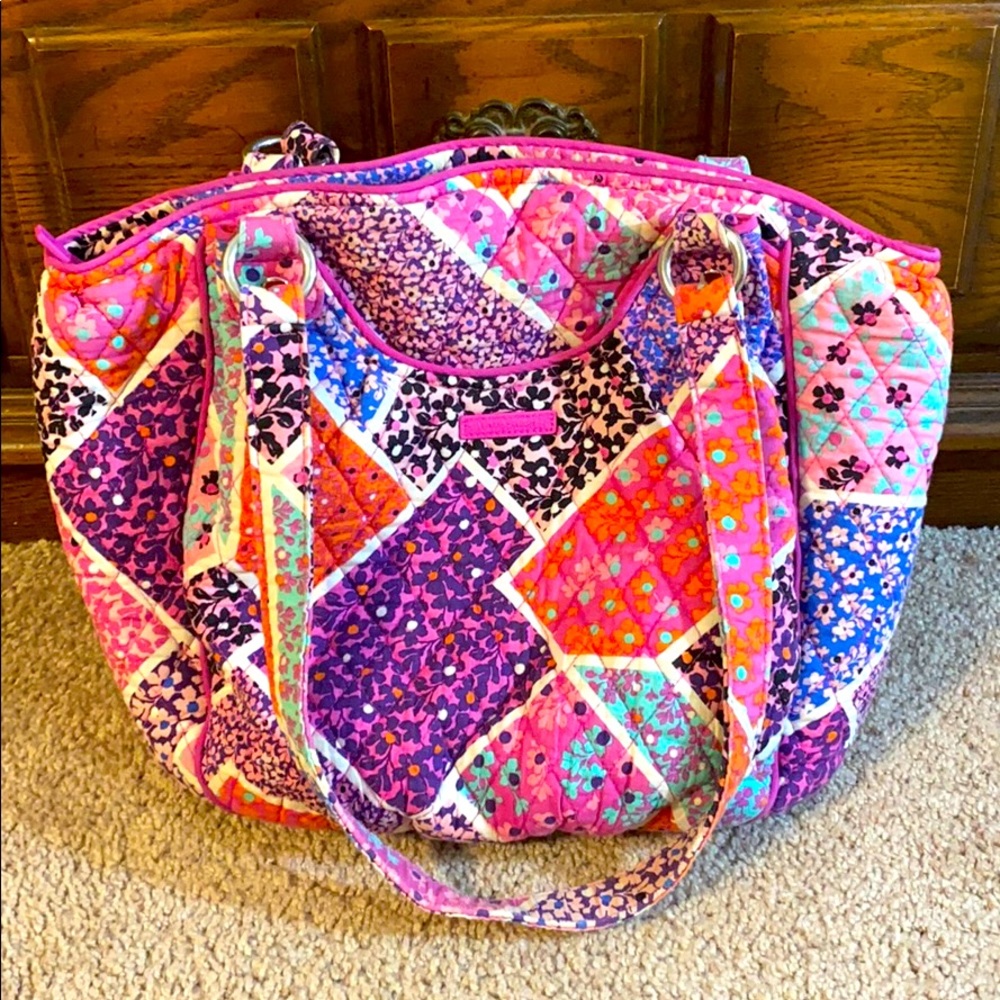 Vera Bradley Modern Medley Shoulder Handbag